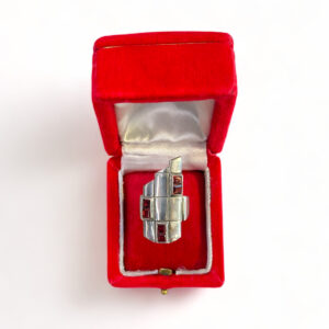 Anello in silver e pietre