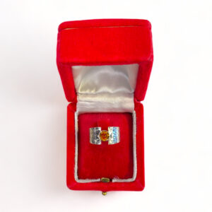 Anello in silver con pietra